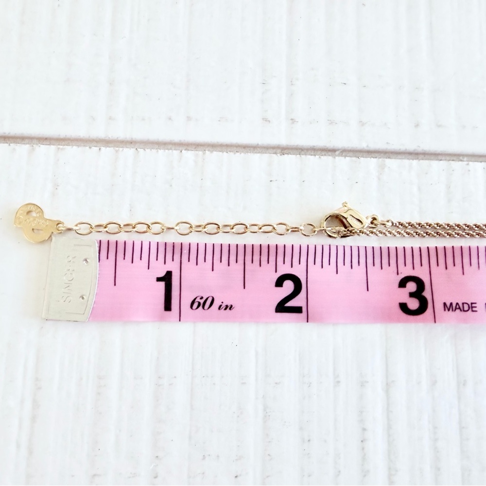 Vintage Dior Gold & Silver Necklace- Like New - Picture 8 of 9